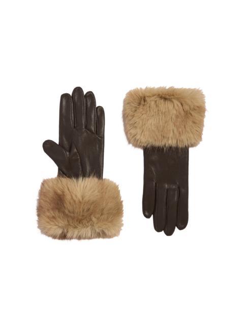 APPARIS Betty Faux Mink Gloves