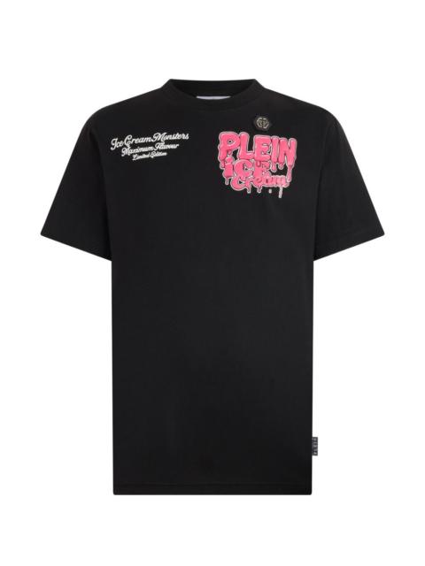PHILIPP PLEIN round neck gelato monsters T-shirt