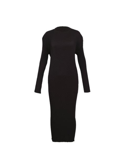 ISSEY MIYAKE Sleek Pleats Pleated Dress