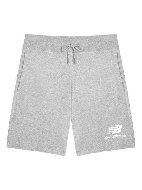 New Balance New Balance Essentials Stacked Logo Suit Shorts 'Grey' AMS03558-AG