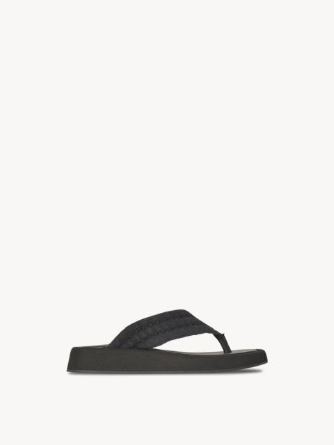 The Row Ginza Sandal in Cotton