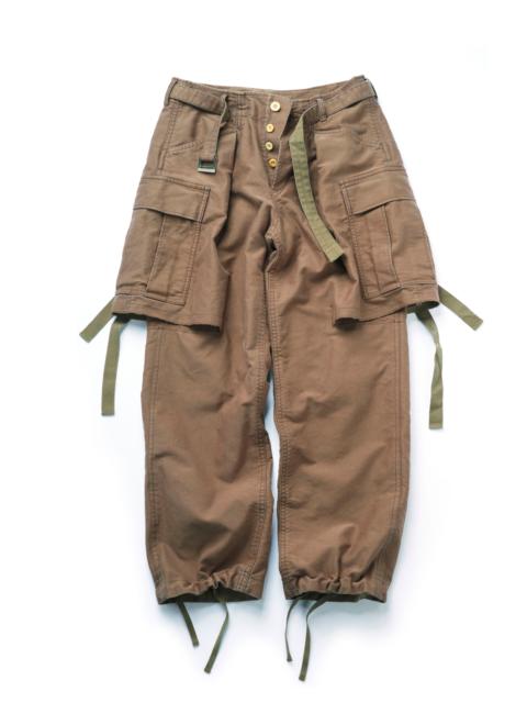 sacai Sueded Cotton Pants