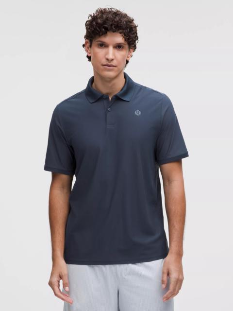lululemon UV-Protective Striped Mesh Tennis Polo Shirt