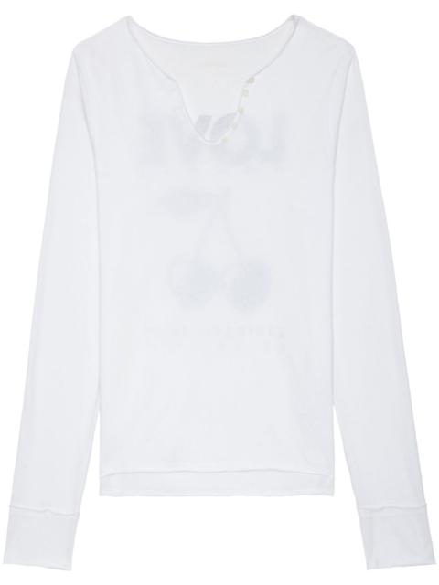 Zadig & Voltaire Henley t-shirt