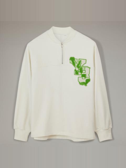 Y-3 Y-3 Graphic Logo French Terry Crew Sweater