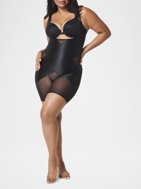 SPANX Open-Bust X Mid-Thigh Bodysuit