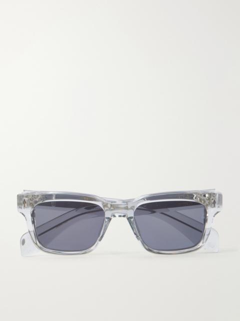 JACQUES MARIE MAGE Molino Square-Frame Acetate Sunglasses