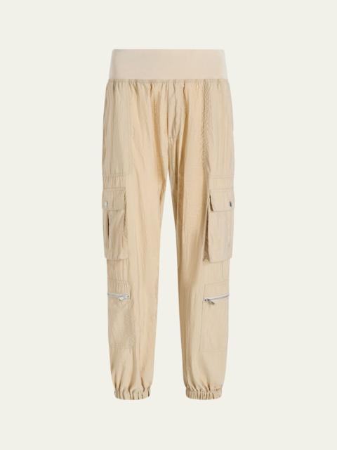 Cinq à Sept Genevive Satin Cargo Jogger Pants