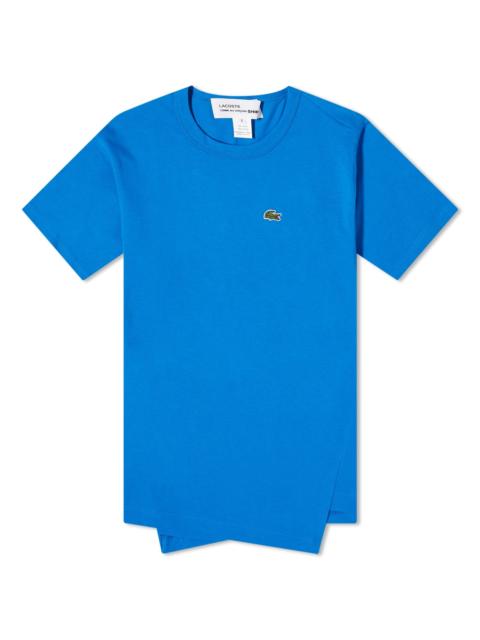 Comme des Garçons SHIRT Comme des Garçons SHIRT x Lacoste Asymmetric T-Shirt