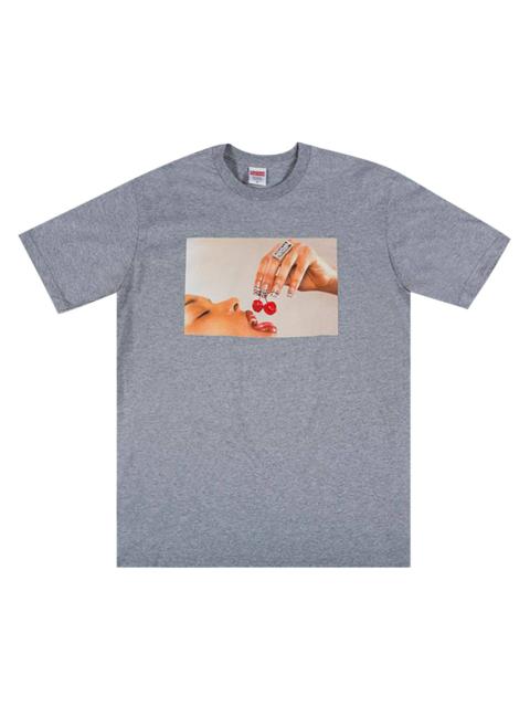 Supreme Cherries Tee 'Heather Grey'