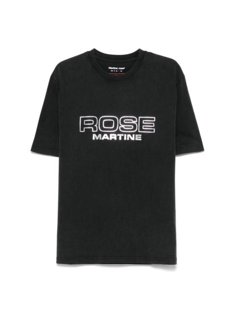 metallic-logo T-shirt