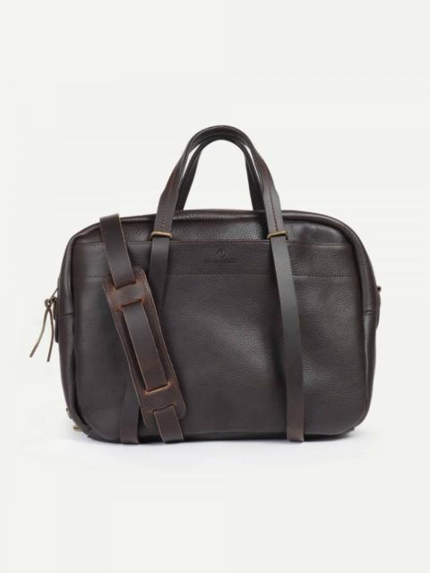 Bleu de Chauffe REPORT BUSINESS BAG  -  BROWN