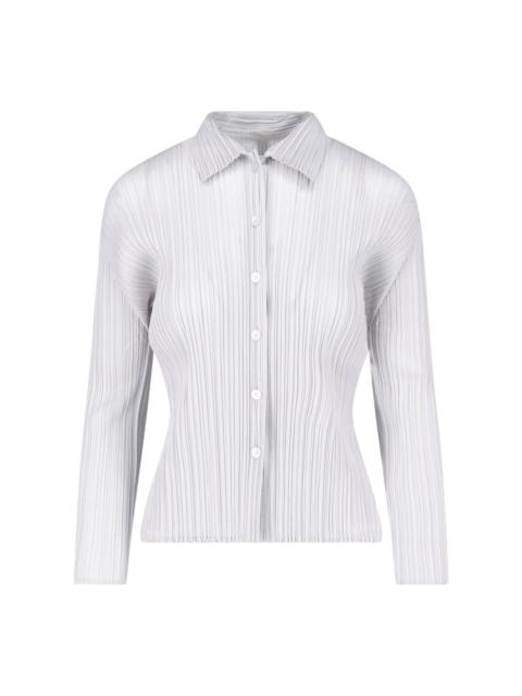 Pleats Please Issey Miyake PLEATED SHIRT