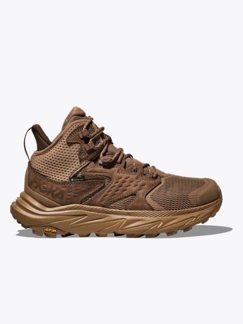 HOKA Women's Anacapa 2 Mid GTX Shoes in Rye/Bark