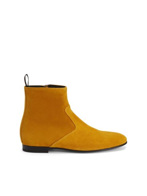 Giuseppe Zanotti zip-up suede boots