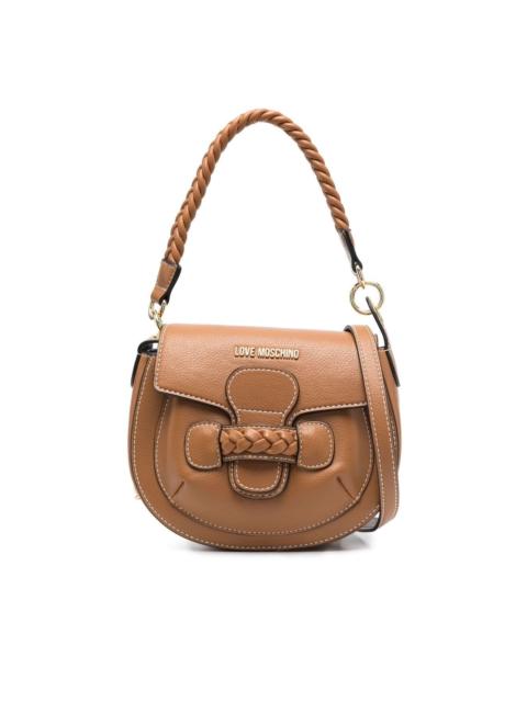 Moschino braided-detail tote bag