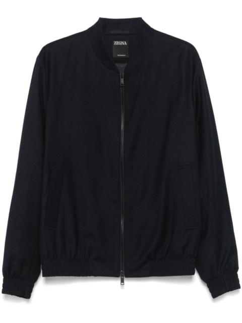 ZEGNA wool bomber jacket