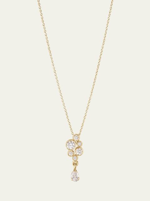SOPHIE BILLE BRAHE Splash Diamant Diamond Cluster Necklace