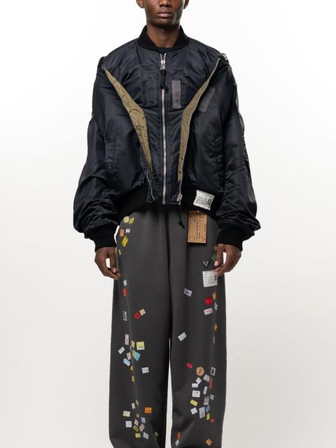 Maison MIHARAYASUHIRO Shifted Layer Flight Jacket
