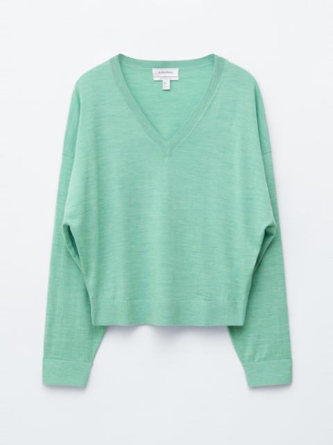 & Other Stories V-Neck Merino Wool Jumper
