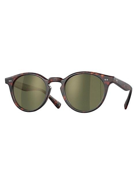 Oliver Peoples Romare Phantos 50MM Round Sunglasses
