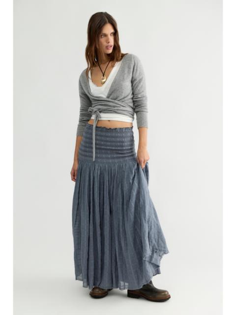 FREE PEOPLE Raven Solid Convertible Maxi Skirt