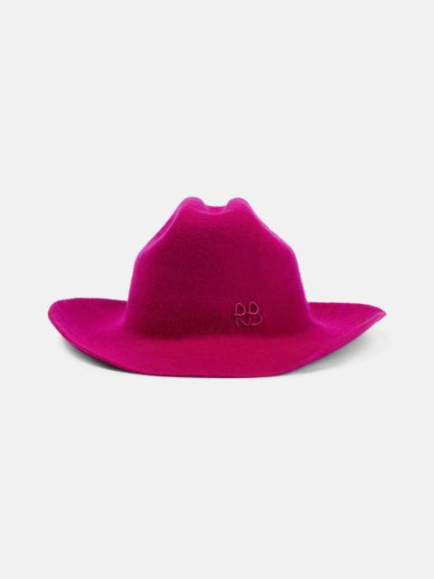 RUSLAN BAGINSKIY monogram fedora hat