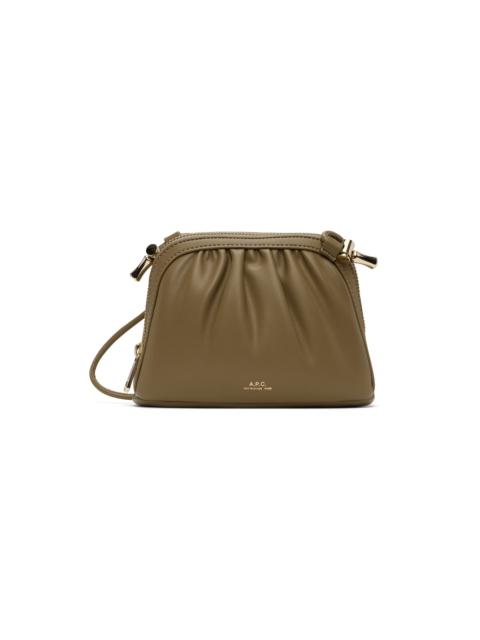 Tan Ninon Small Drawstring Bag