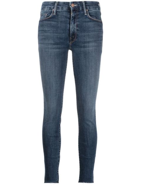 MOTHER distressed skinny jeans