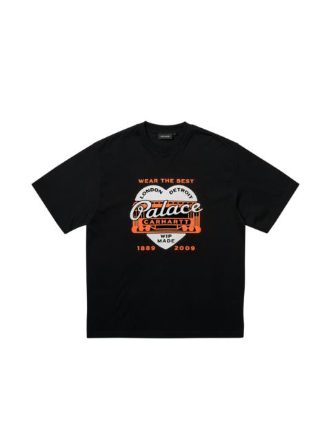 PALACE PALACE CARHARTT WIP HEART T-SHIRT WHITE | REVERSIBLE