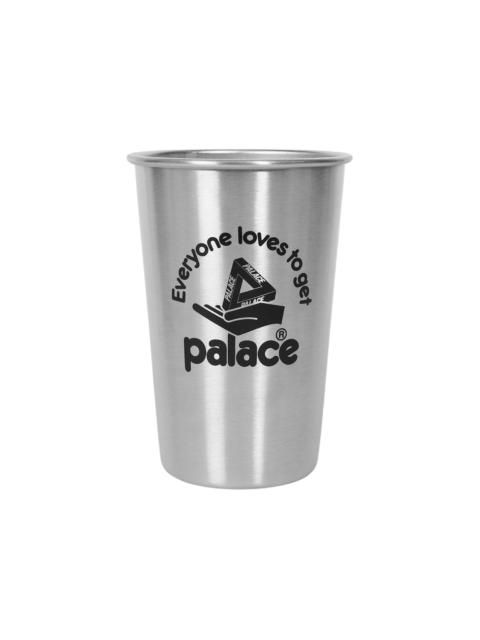 PALACE Palace Hand Out Metal Cup Silver