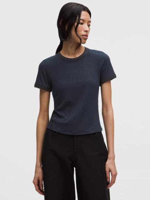 lululemon Hold Tight Micro-Rib Straight-Hem T-Shirt