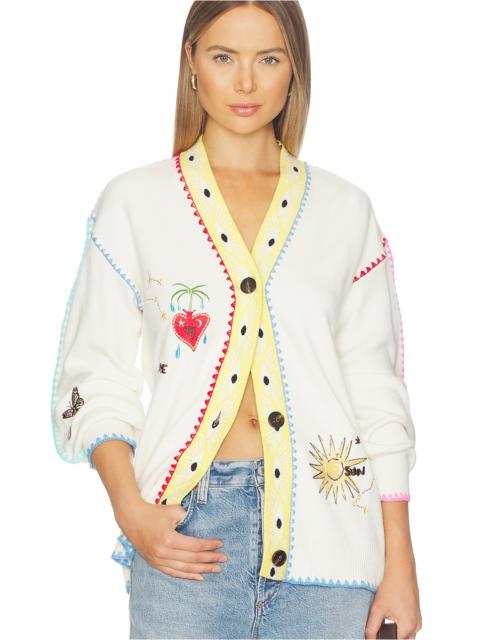 Never Fully Dressed Cream Celestial Martha Cardigan