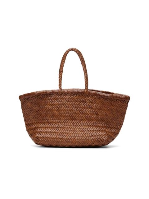 DRAGON DIFFUSION Tan Triple Jump Small Tote