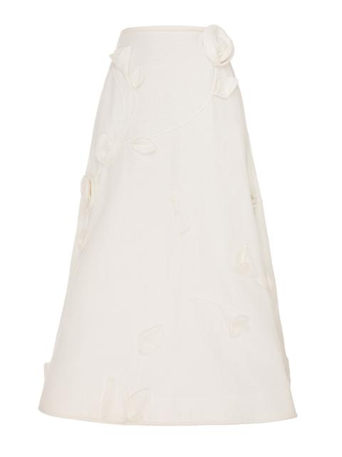 Zimmermann MATCHMAKER ROSE FLARE SKIRT