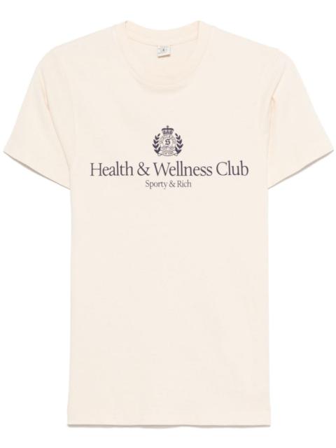 Sporty & Rich H&W Crest T-shirt