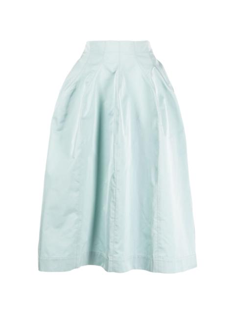 Marni high-waist pleated midi skirt