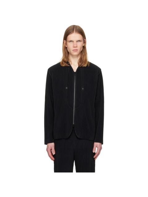 ISSEY MIYAKE Black Quarry Jacket