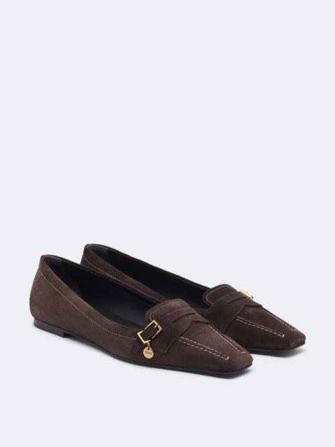Tod's Suede ballet flats