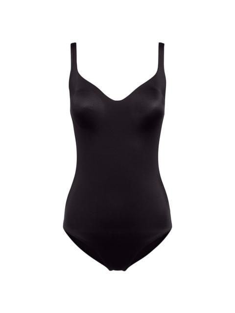 Wolford Women's Formfitting Sleeveless V-Neck Bodysuit - Black