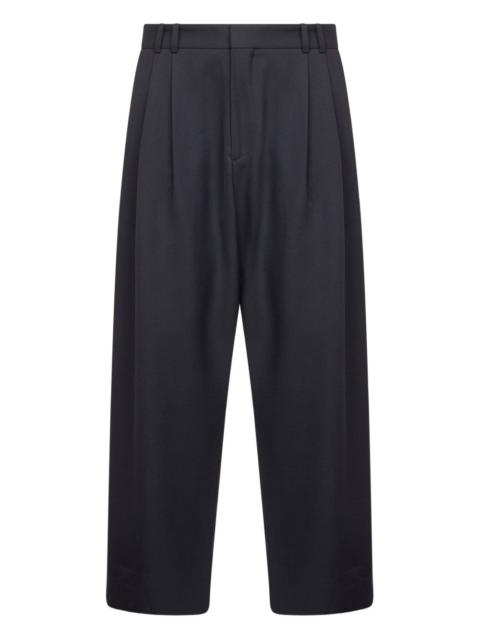 Studio Nicholson double -pleat wide-leg trousers