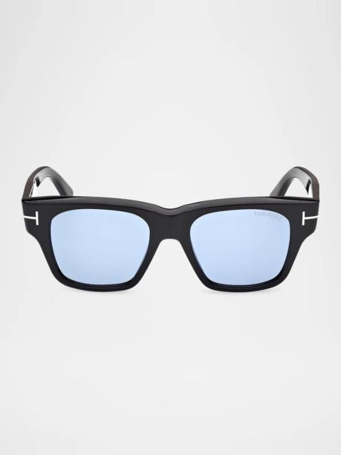 TOM FORD Caine 53MM Square Sunglasses