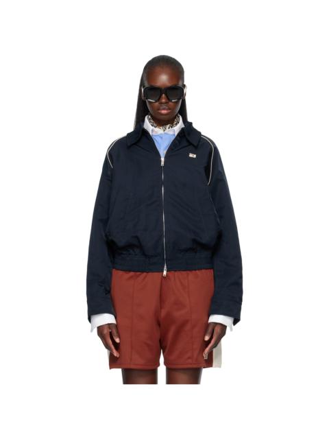 WALES BONNER Navy Guide Track Jacket
