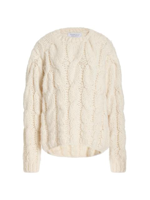 GABRIELA HEARST Ember Sweater in Ivory Welfat Cashmere
