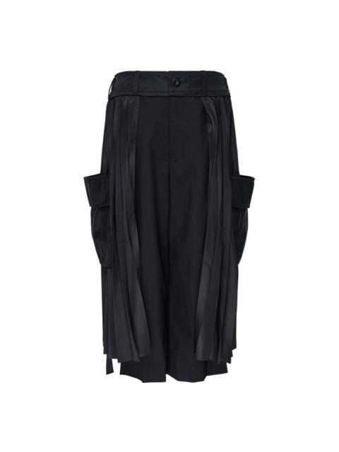sacai Suiting x Nylon Twill Pants