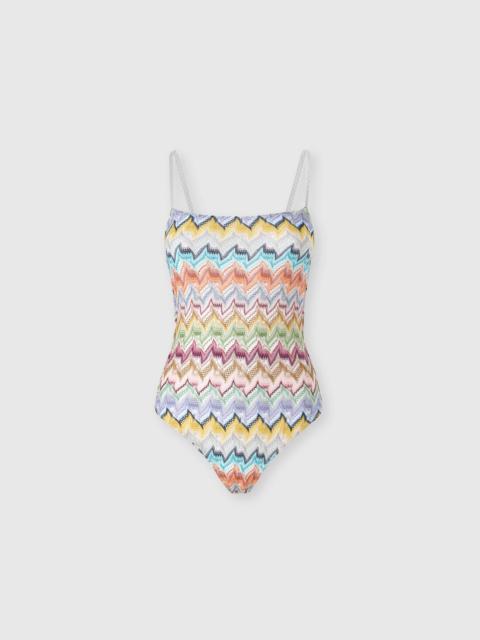 Missoni Viscose lamé one-piece swimsuit