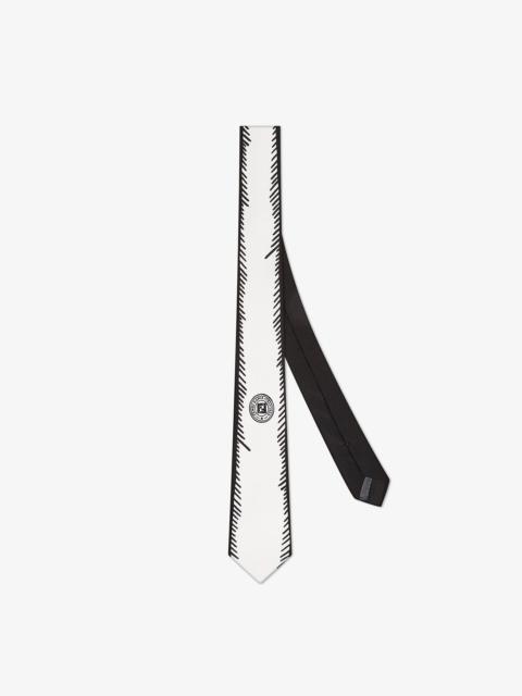 FENDI Fendi Roma Joshua Vides silk tie