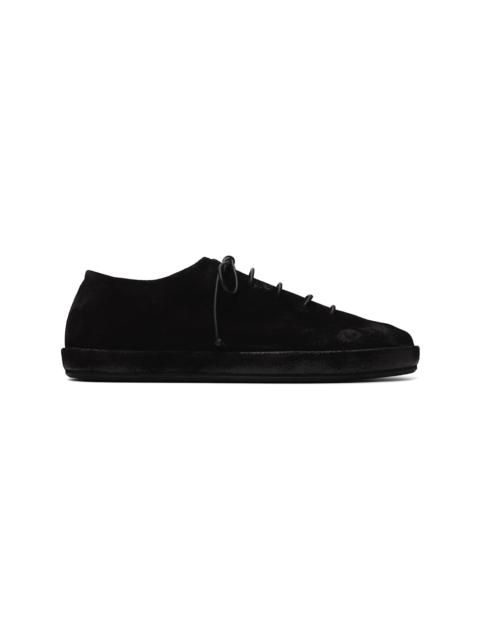 Marsèll Black Scatopelle Suede Sneakers