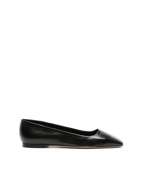 Aeyde Matti leather ballerina shoes