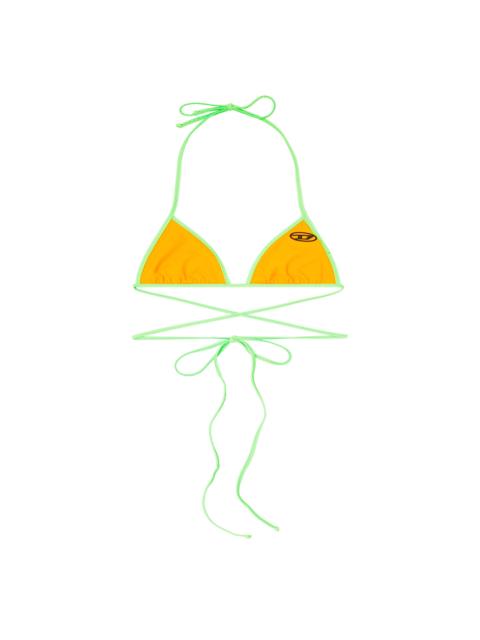 Diesel BIKINI TOP WITH WRAPAROUND TIES